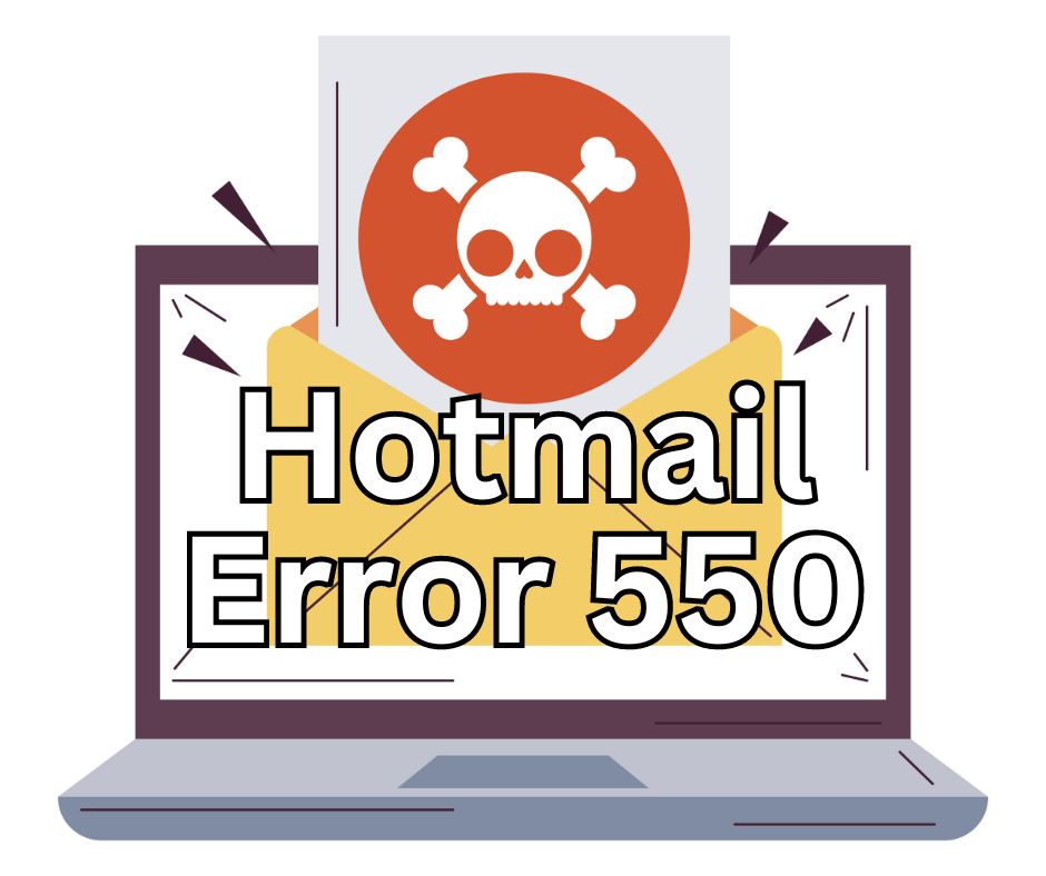 Recover Hotmail Error 550
